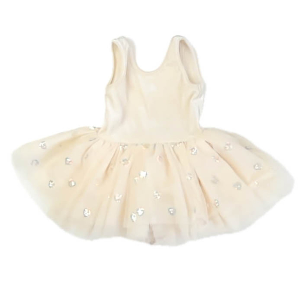 Noralee Girls Ivory | Silver Sequins Dress size: 18 Months